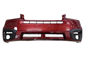 2017-2018 Subaru Forester Front Bumper Painted (Limited, Premium, Touring Models)_2.5 Liter Models | WITH: Textured Grille, Lamp Holes_Venetian_Red_Pearl_H2Q_ 57704SG030_ SU1000181