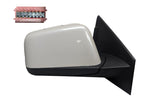 2010 Ford Edge Side Back View Mirror Painted (Passenger-side), White Platinum Pearl (UG) AT4Z17682CAPTM FO1321469 Back