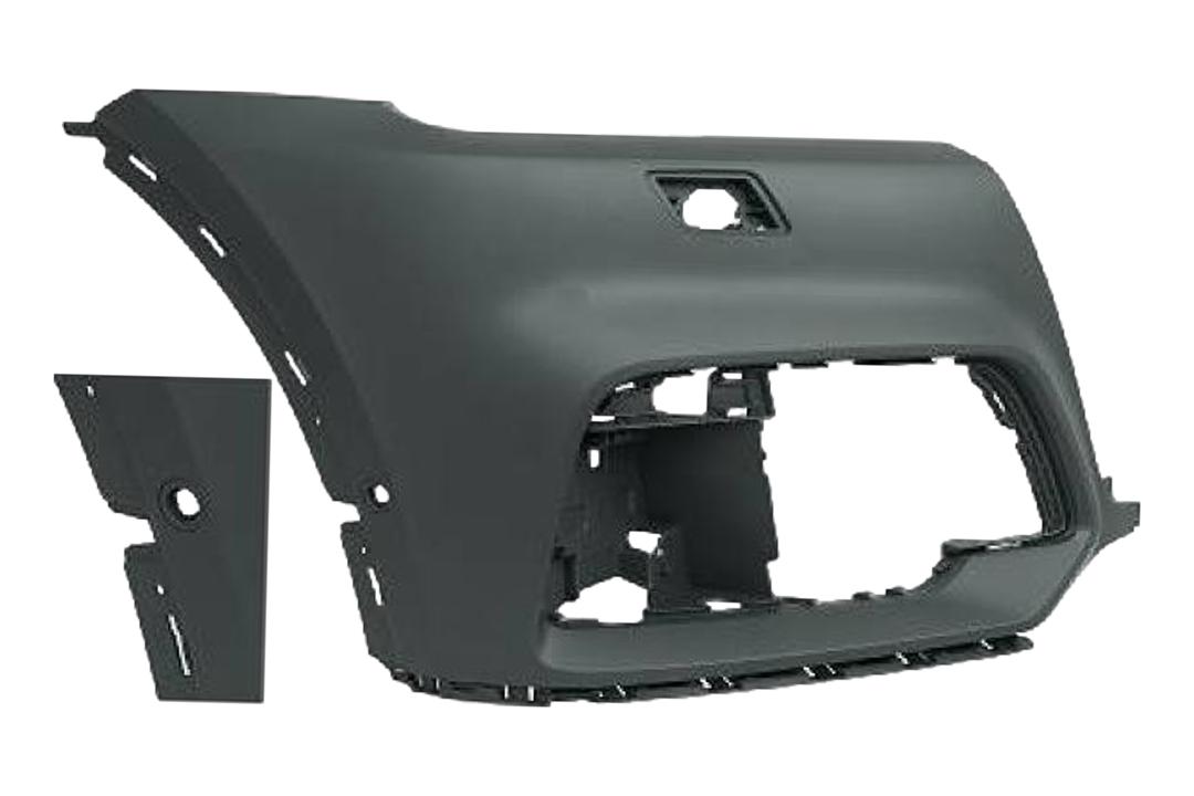 2018-2020 Audi SQ5 Front Bumper Painted Right Passenger-Side 80A807108GGRU