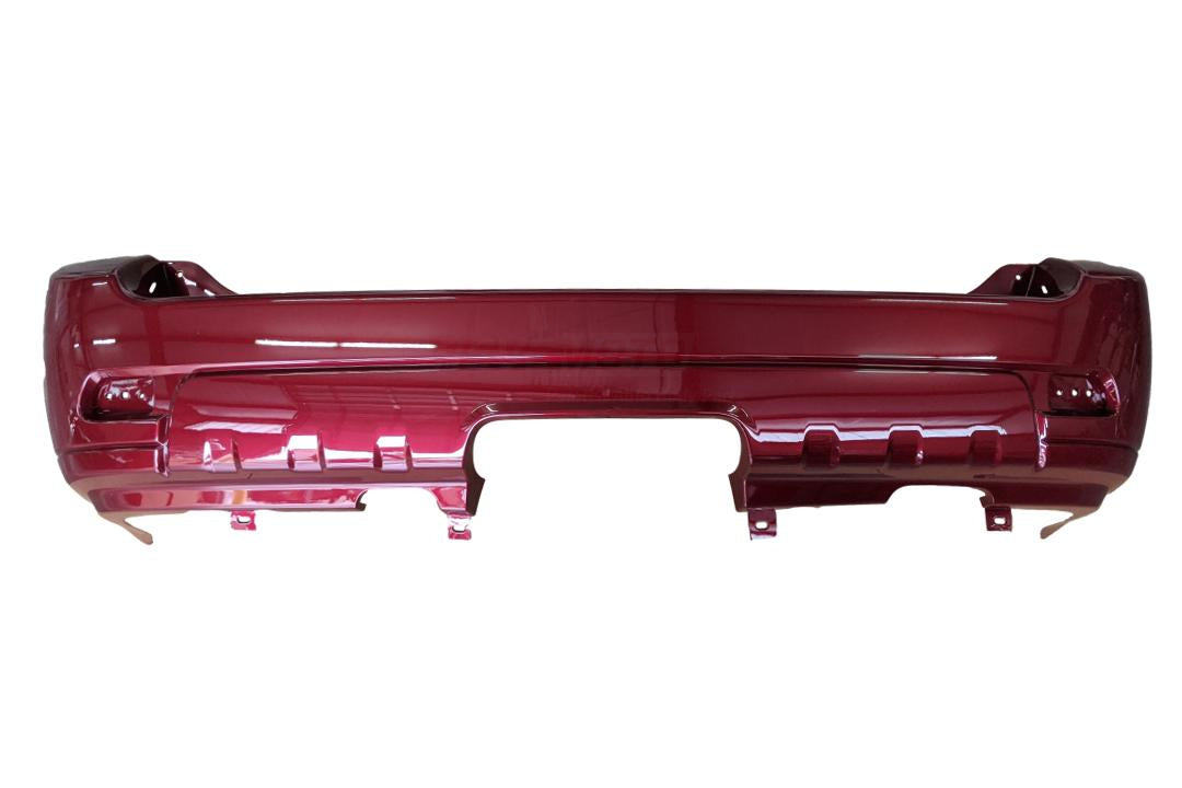 2006-2009 Chevrolet Trailblazer Rear Bumper Painted (LT Models) Red Jewel Tintcoat Metallic (WA301N) 19120212 GM1100731