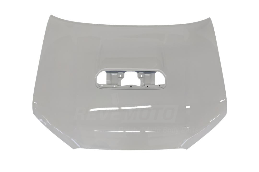 Painted Hood for 2010-2023 Toyota 4Runner (WITH: Scoop Opening | Does not include Hood Scoop & Hardware) Super White (040) 5330135210 TO1230218 ReveMoto Painted Auto Parts Replacement