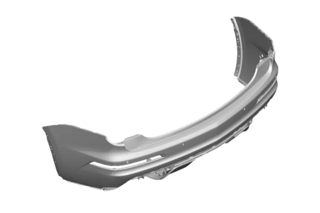 2020-2021 Cadillac XT6 Rear Bumper Painted (WITHOUT: Auto Park)  84719118