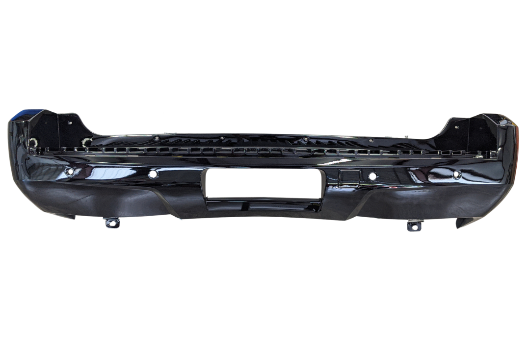2007-2014 GMC Yukon Rear Bumper Painted (SLE SLT Models) Black (WA8555) 20951793 GM1100783