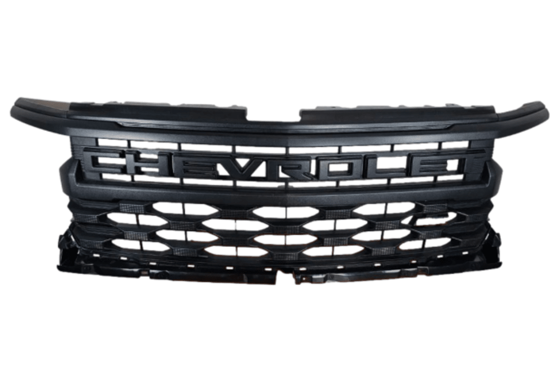 2022-2023 Chevrolet Silverado Grille Painted (1500 | Custom Trail Boss Models) 85573521