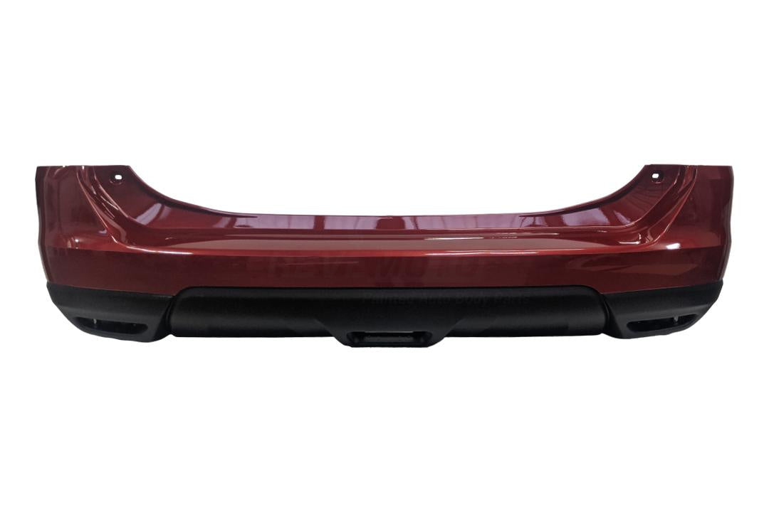 2014-2016 Nissan Rogue Rear Bumper Painted Red Pearl (NAH) 850229TA0H NI1100295
