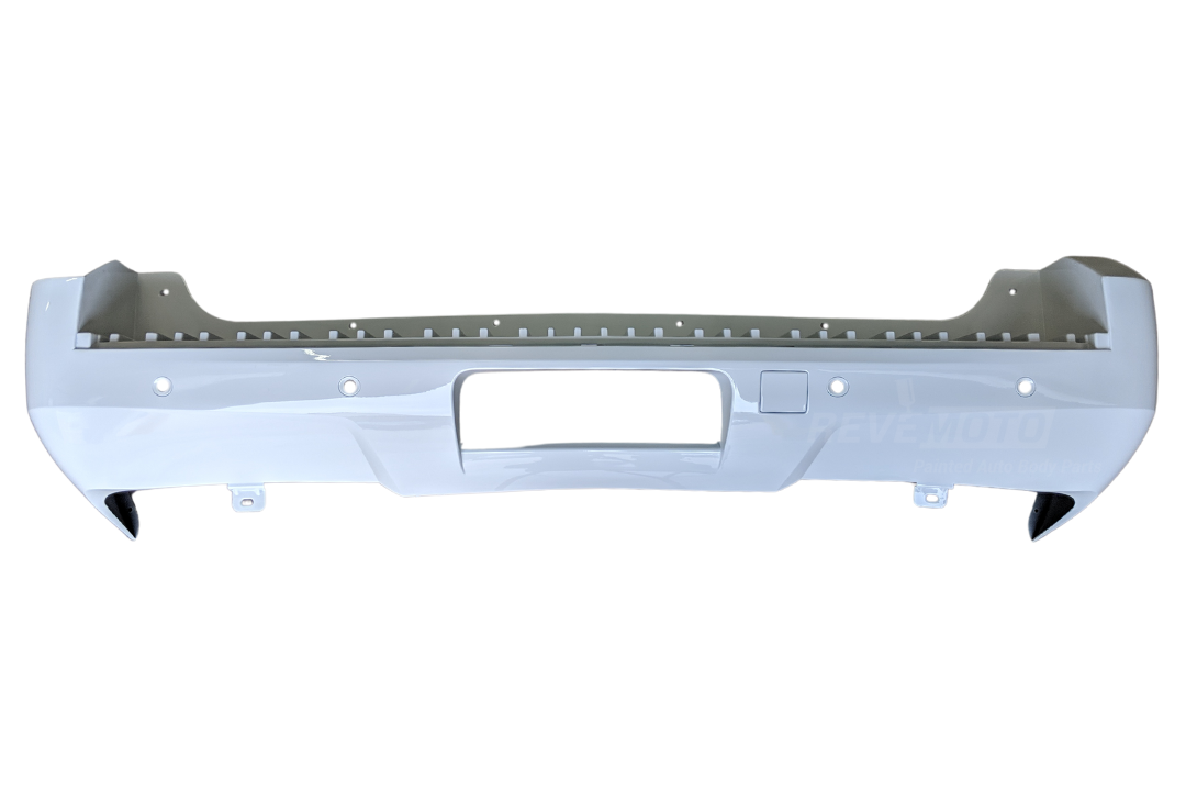 2007-2014 GMC Yukon Rear Bumper Painted (SLE SLT Models) Olympic White (WA8624) 20951794 GM1100785