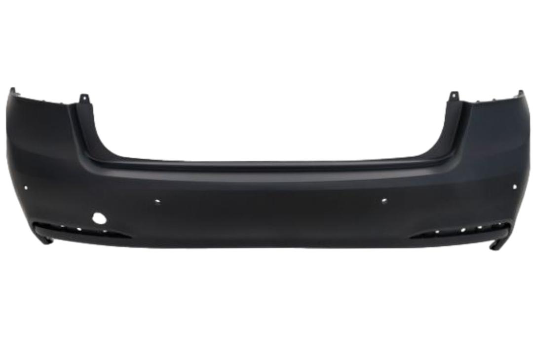 2017-2020 Genesis G80 Rear Bumper Painted (3.8, 5.0 Models | WITH: Park Assist Sensor Holes) 86640B1100 HY1100204
