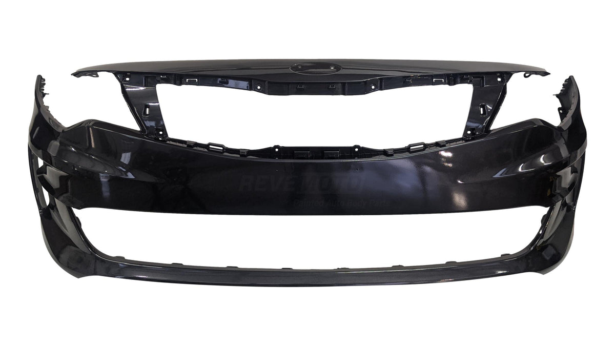 PaintedFront Bumper Cover for 2016-2018 Kia Optima (USA Built EX LX) Platinum Graphite Metallic (ABT) 86511D5000 KI1000182