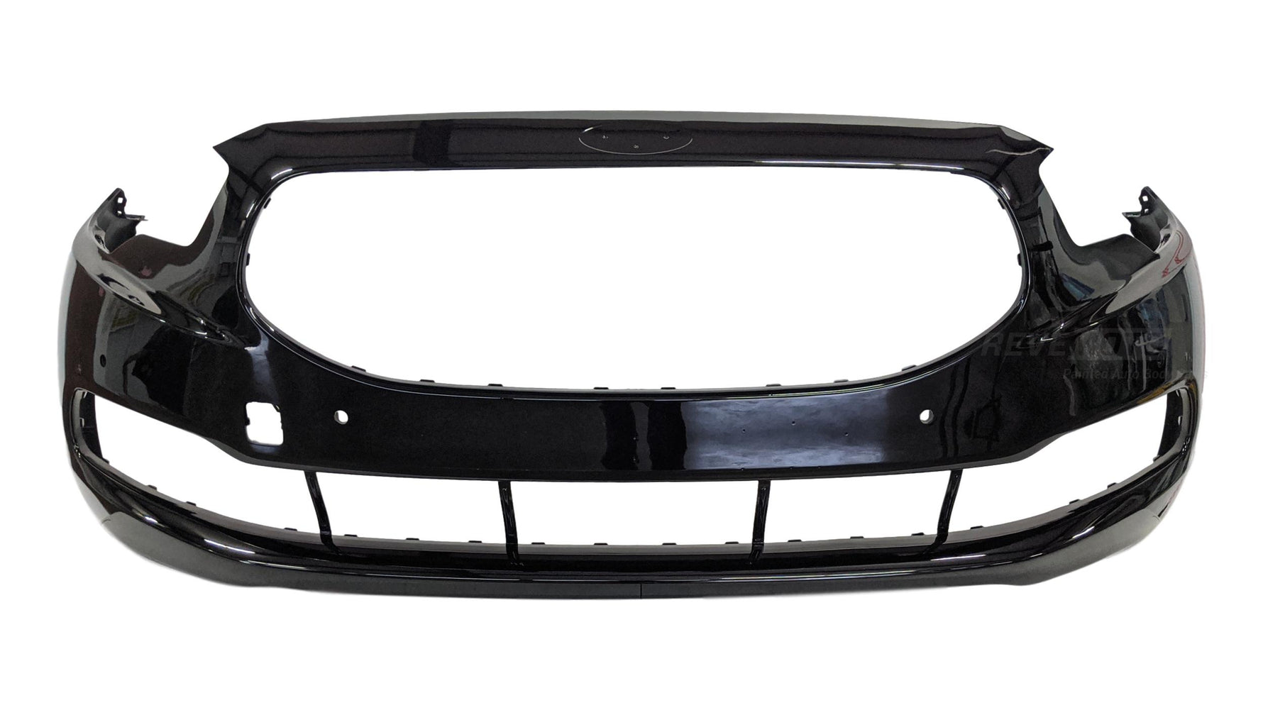 2015-2017 Kia K900 Front Bumper Painted (OEM Only) Aurora Black Pearl (ABP) 865403T200