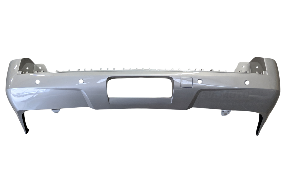 2007-2014 GMC Yukon Rear Bumper Painted (SLE SLT Models) Silver Birch Metallic (WA926L) 20951794 GM1100785