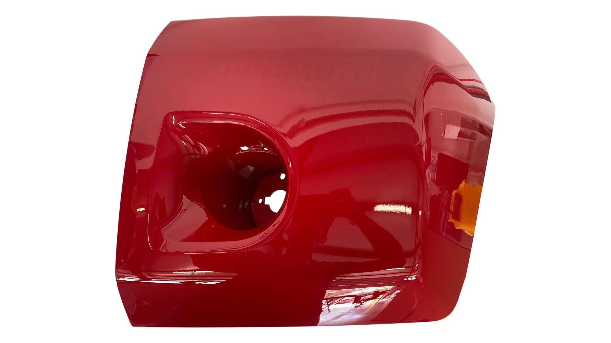 9371 - 2008-2015 Nissan Titan Front End Cap Painted (Left, Driver-Side) Code Red (A20) 62025ZR00A NI1004148
