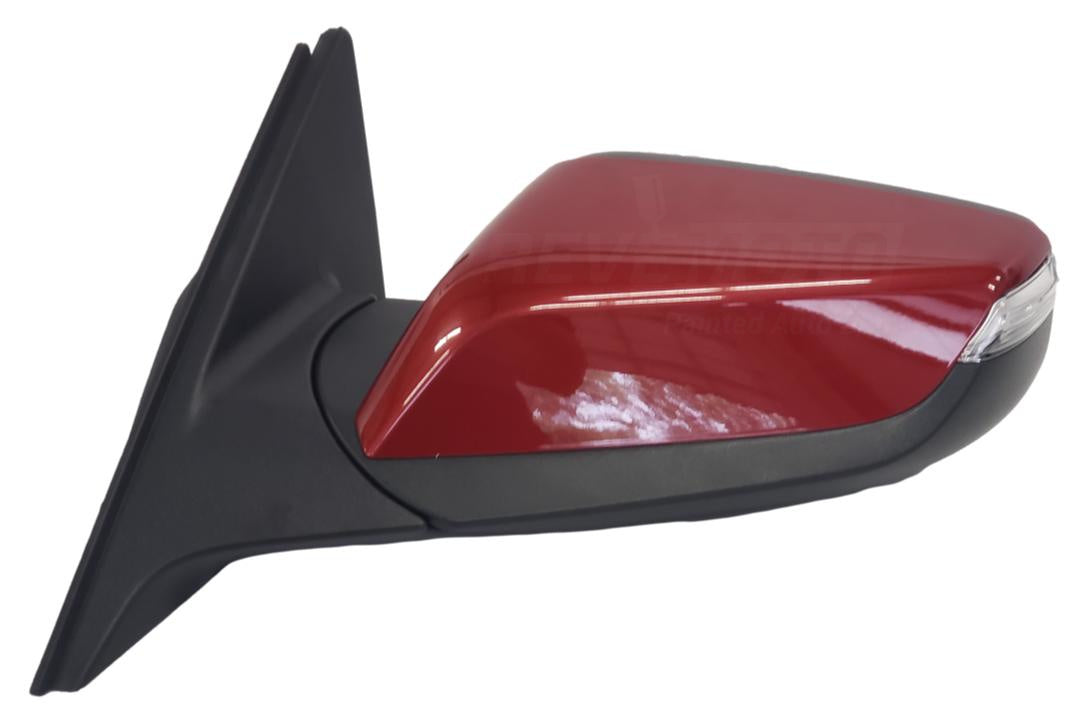 2016-2024 Chevrolet Malibu Side View Mirror Painted Crystal Claret Tintcoat (WA505Q) 23372287