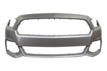 Painted Front Bumper for 2015-2017 Ford Mustang Ingot Silver Metallic (UX) FR3Z17D957AAPTM FO1000704 ReveMoto Painted Auto Body Parts Replacement