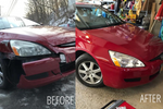 BEFORE and AFTER PHOTOS ReveMoto Painted Auto Body Parts Replacement