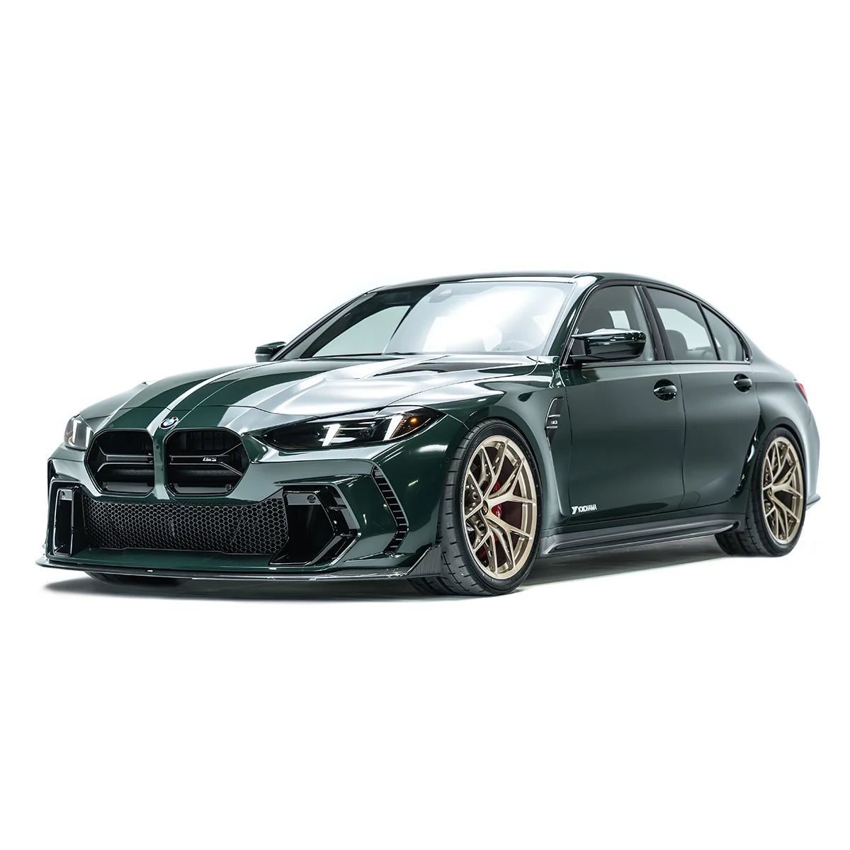 ADRO Front Face V2 bumper on BMW M3/M4 - angle 4