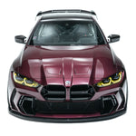 ADRO Front Face V2 bumper on BMW M3/M4 - angle 5