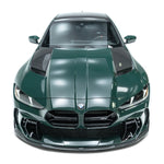 ADRO Front Face V2 bumper on BMW M3/M4 - angle 6