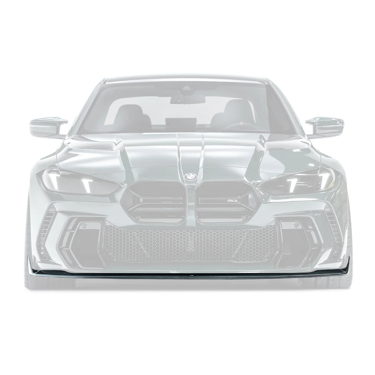 ADRO Carbon Fiber Front Lip V2 for the BMW M3/M4 Front Bumper V2