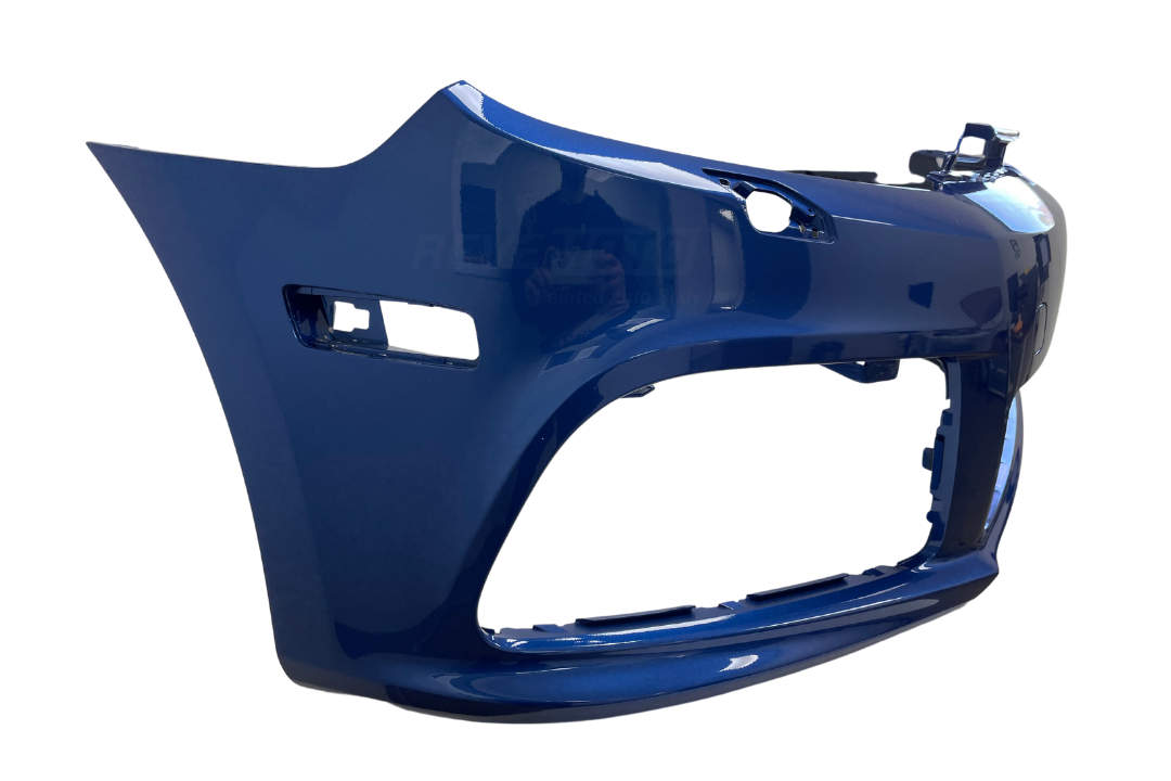 2012-2013 Volkswagen Golf R Front Bumper Painted Rising Blue Metallic 5K0807217CNGRU VW1000201