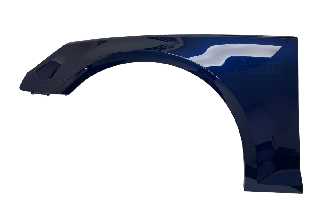 2017-2019 Audi A4 Quattro Fender Painted (Driver-Side | OEM) Navarra Blue Metallic (LX5H) 8W0821105A