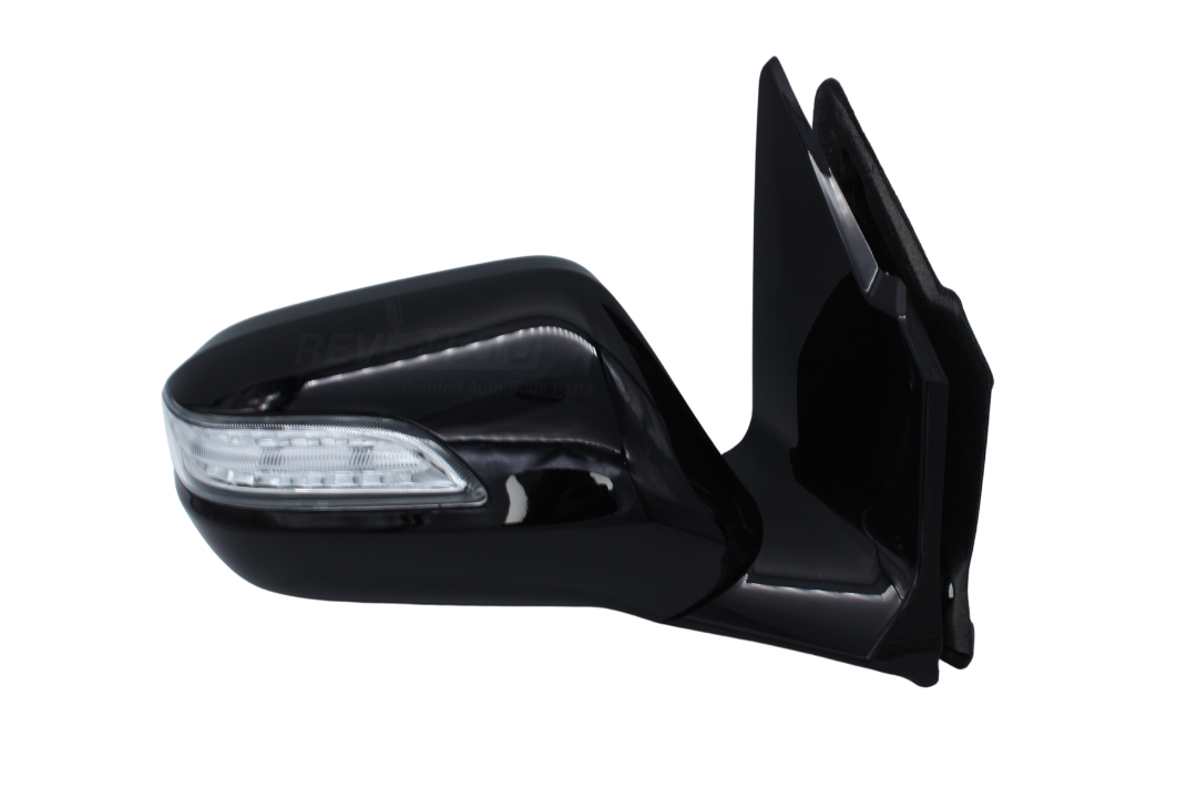 2011 Acura MDX Side View Mirror Painted Crystal Black Pearl (NH731P) 76200STXA12