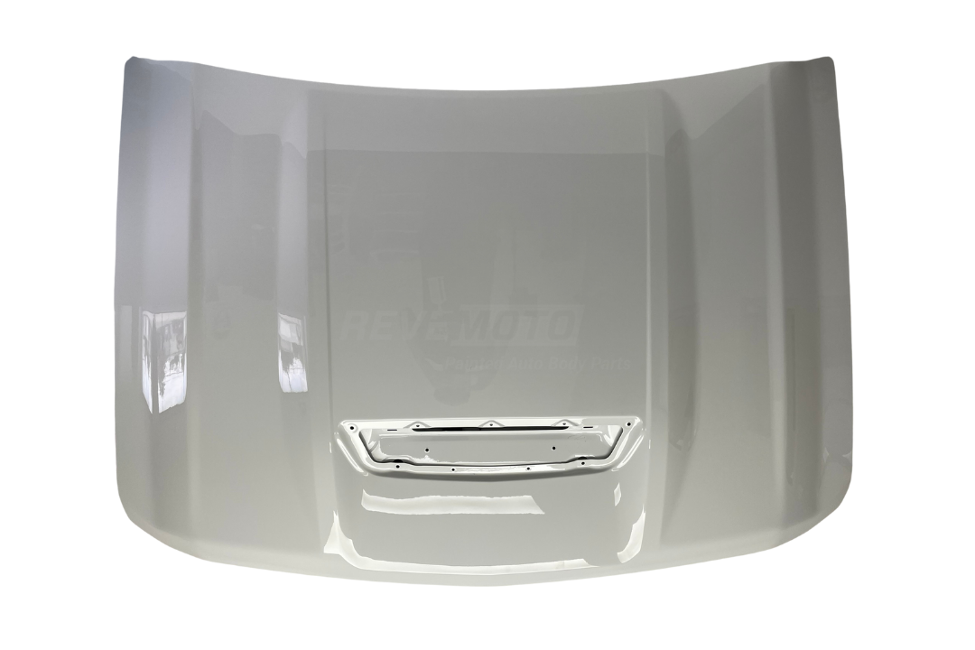 2017-2019 Chevrolet Silverado Hood Painted White (WA8624) 84456263