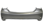 2011-2015 Hyundai Sonata Rear Bumper Painted Hyper Silver Metallic (FHM) 866104R000