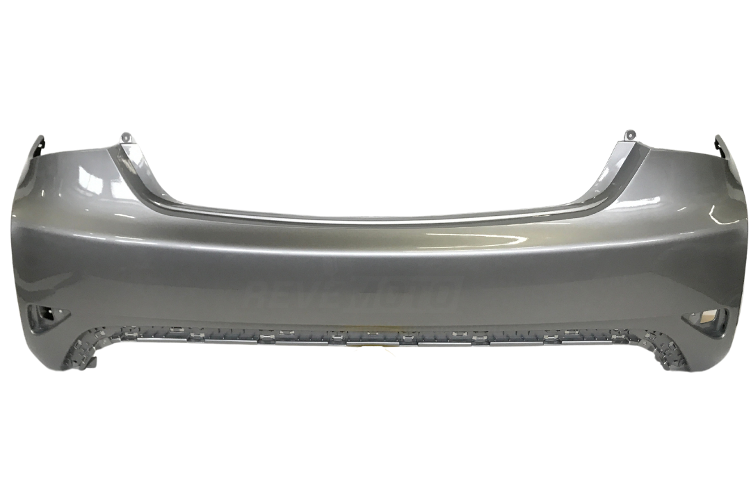 2011-2015 Hyundai Sonata Rear Bumper Painted Hyper Silver Metallic (FHM) 866104R000