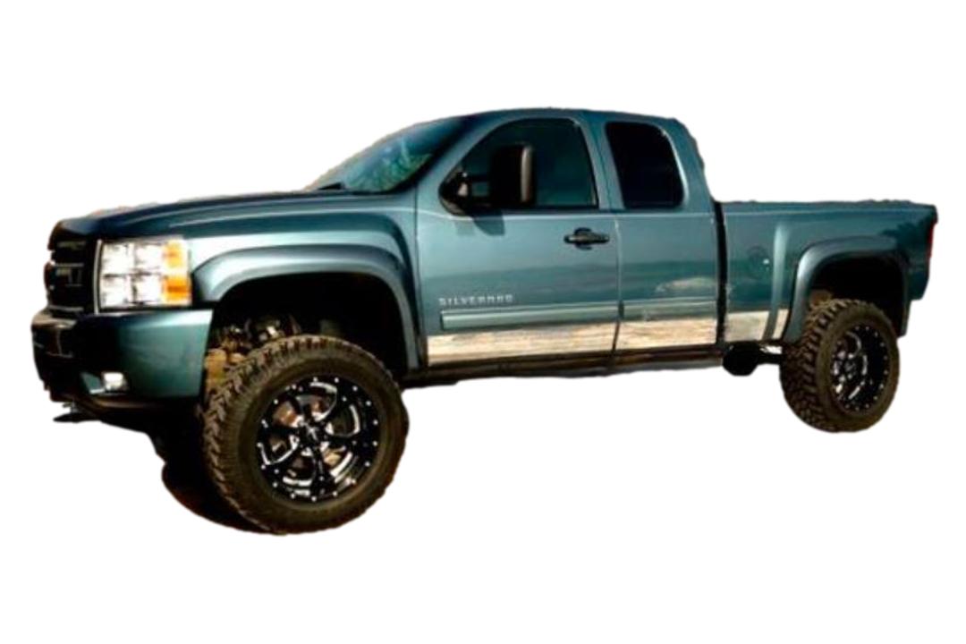 2007-2013 Chevrolet Silverado Fender Flare Painted (1500 | Street Style | Set of Four) FLR1408