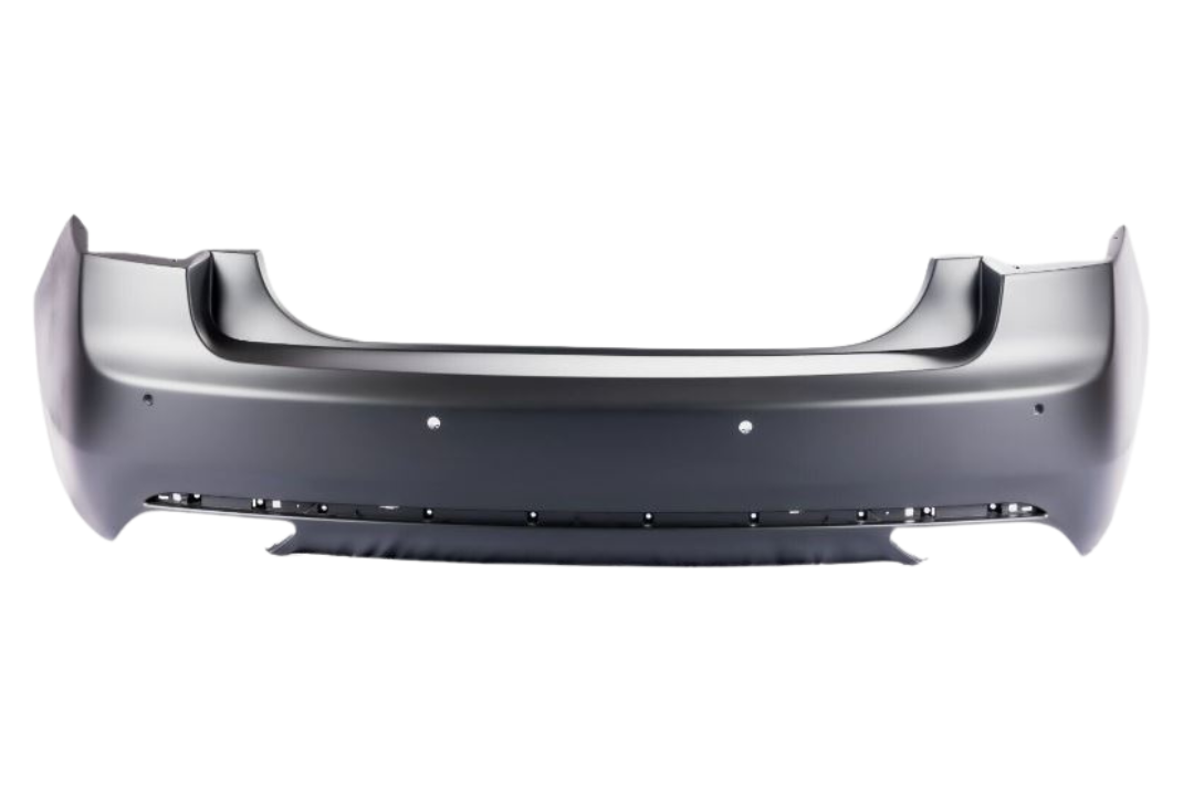 2017-2020 Lincoln Continental Rear Bumper Painted (WITHOUT: Two Auto Park Assist Sensor Holes) GD9Z17K835VPTM FO1100730 