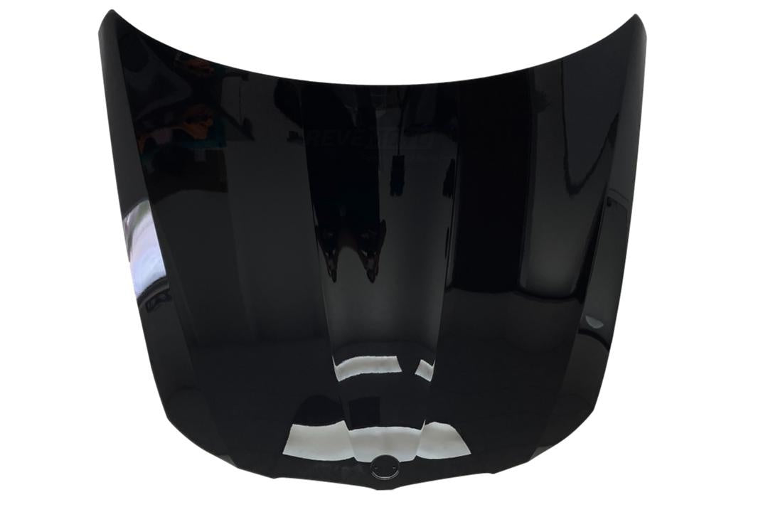 2009-2012 BMW 3-Series Hood Painted (Sedan) Jet Black (668) 41617153940