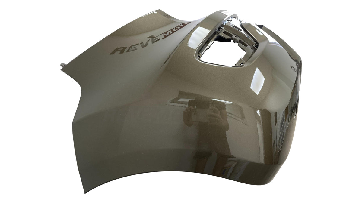 25580 - 2012-2013 Kia Soul Rear Bumper Painted Moss Metallic BD5 866112K500 KI1100165