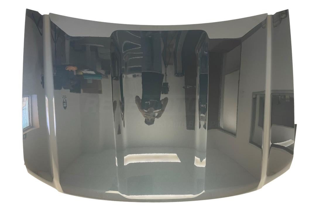 2014-2019 GMC Sierra Hood Painted (1500) White Diamond Pearl (WA800J) 84348415_GM1230425