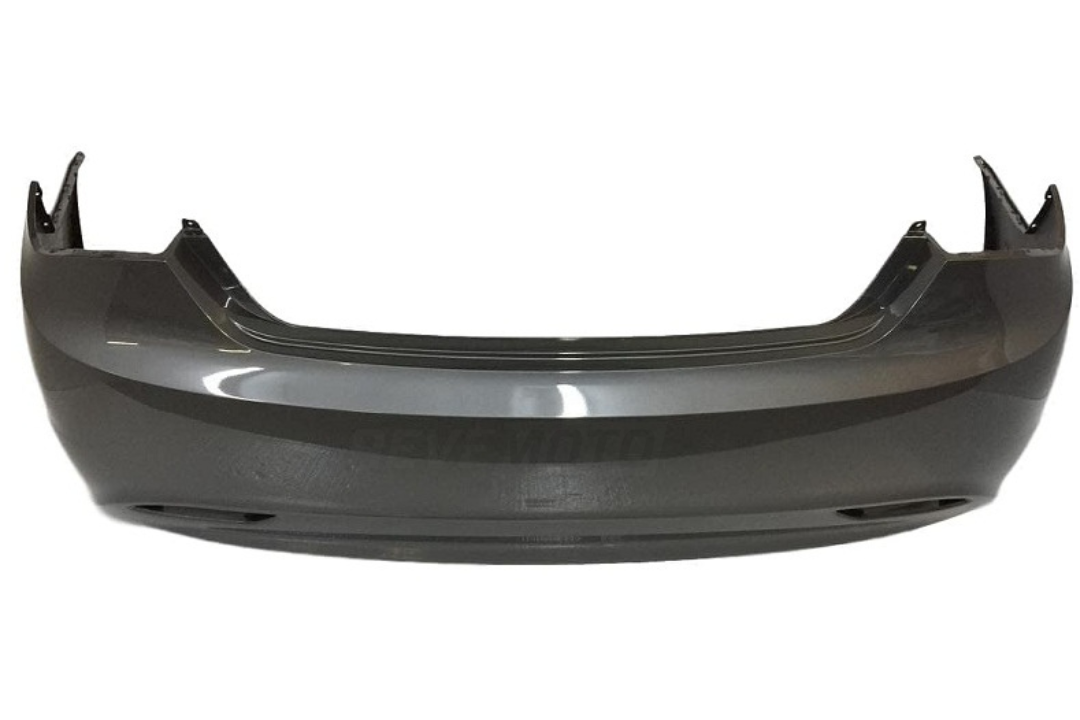 2011-2013 Hyundai Sonata Rear Bumper Painted New Medium Gray Metallic (P3G) 866103Q000 HY1100175