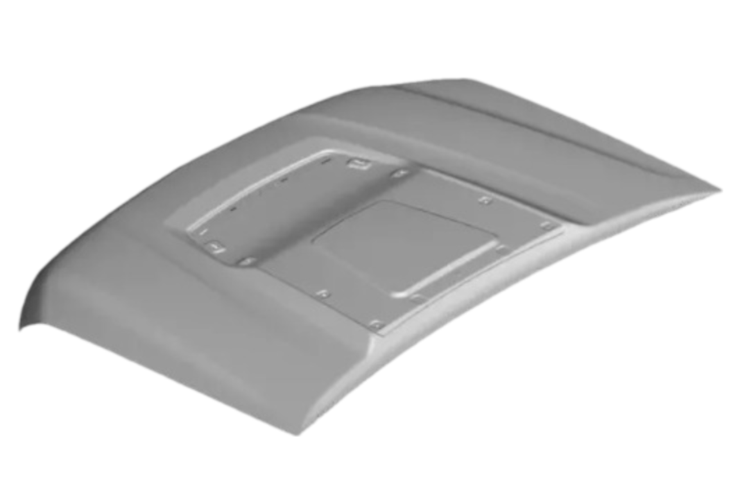 Painted 2Hood for 017-2022 Chevrolet Colorado (WITH: ZR2 Models) 84167164 ReveMoto Painted Auto Parts Replacement