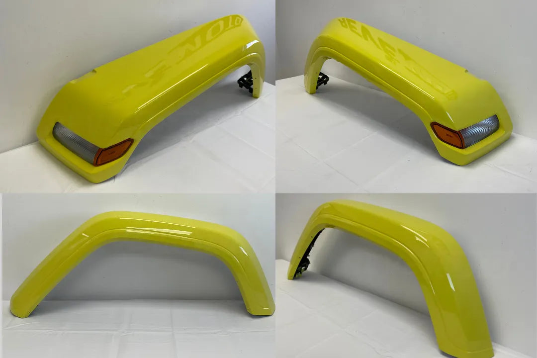 Painted Fender Flare for 2007-2018 Jeep Wrangler Set of 4 Standard for JK Models FULLY PAINTED High Velocity PJF 6AD71RXFAH