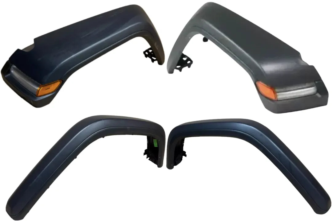 2018-2025 Jeep Wrangler Front Fender Flare Painted (Set of 4 | Standard for JL Rubicon/Mojave)