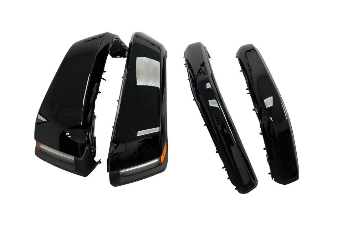 Painted Fender Flare for 2023 Jeep Wrangler (Set of 4) Black (PX8) 82215741AD ReveMoto Painted Auto Body Parts Replacement