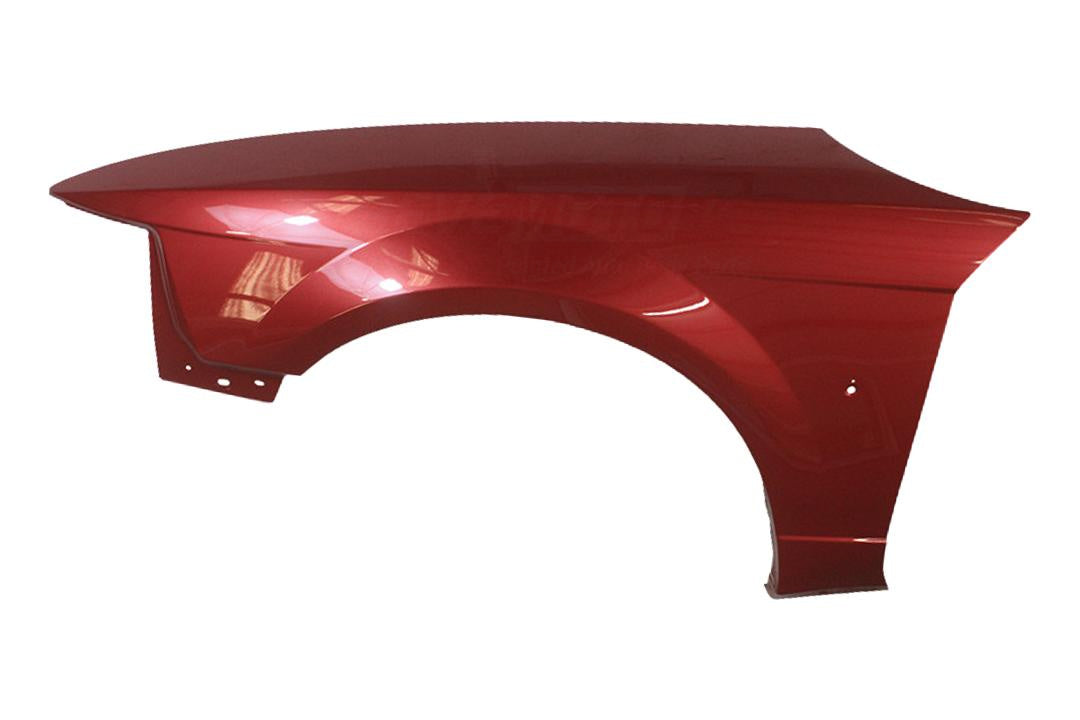 Painted Fender for 2000-2004 Ford Mustang Left, Driver-side Laser Red Metallic (E9) XR3Z16006AA FO1240201 ReveMoto Painted Auto Parts Replacement