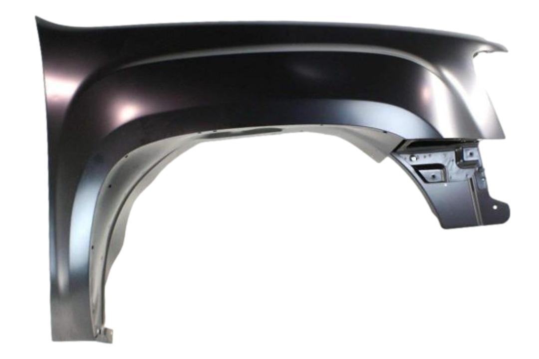 Painted Fender for 2007-2014 GMC Sierra (2500 HD/3500 HD | Aftermarket) Right Passenger-Side 22977472 GM1241342 ReveMoto Painted Auto Parts Replacement