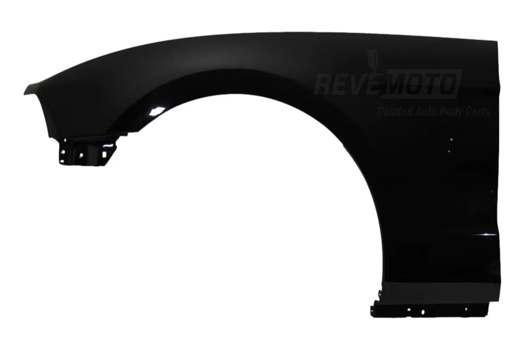 Painted Fender for 2010-2014 Ford Mustang (WITH: Pony Package) Ebony (UA) | 2010-2014 / (OEM) WITH: Pony Package | WITHOUT: Sport Appearance Package and Boss 302 Package / Left, Driver-Side AR3Z16006B