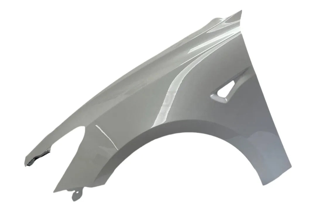 Painted Fender for 2017-2023 Tesla Model 3 White Water Pearl (PPSW) Left, Driver-Side 1081401E0D 1081400E0C ReveMoto Painted Auto Body Parts Replacement