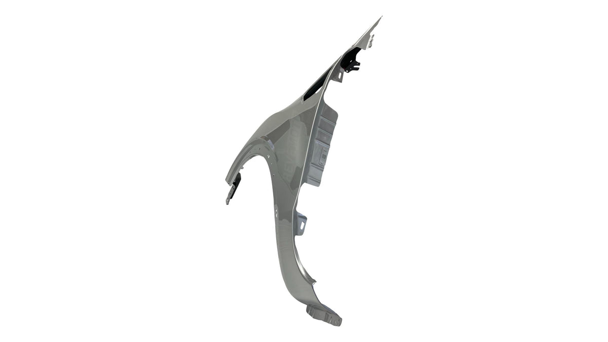 Painted Fender for 2019-2023 Ford Ranger (Driver-Side) Ingot Silver Metallic (UX) KB3Z16006A LB3Z16006A ReveMoto Painted Auto Body Parts Replacement