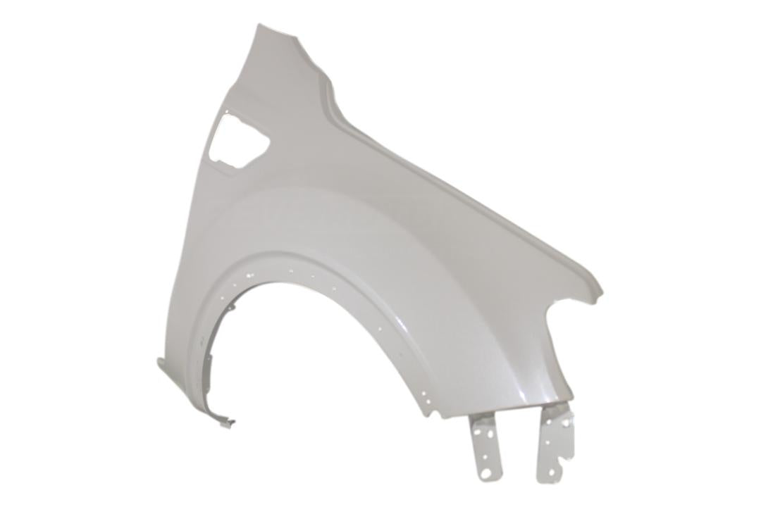 Painted Fender for Painted Fender for 2019-2023 Ford Ranger (Righ; Passenger-Side) White Platinum Pearl (UG) KB3Z16005A/LB3Z16005A FO1241326 ReveMoto Painted Auto Body Parts Replacement
