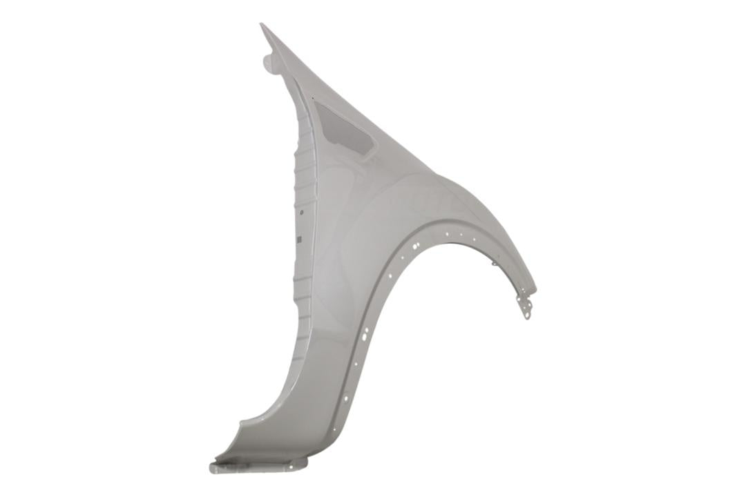 Painted Fender for Painted Fender for 2019-2023 Ford Ranger (Righ; Passenger-Side) White Platinum Pearl (UG) KB3Z16005A/LB3Z16005A FO1241326 ReveMoto Painted Auto Body Parts Replacement