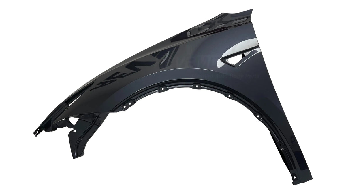 Painted Fender for 2020-2024 Tesla Model Y Steel Gray Metallic/Midnight Silver Pearl (PMNG) 1656101ETA ReveMoto Painted Auto Body Parts Replacement