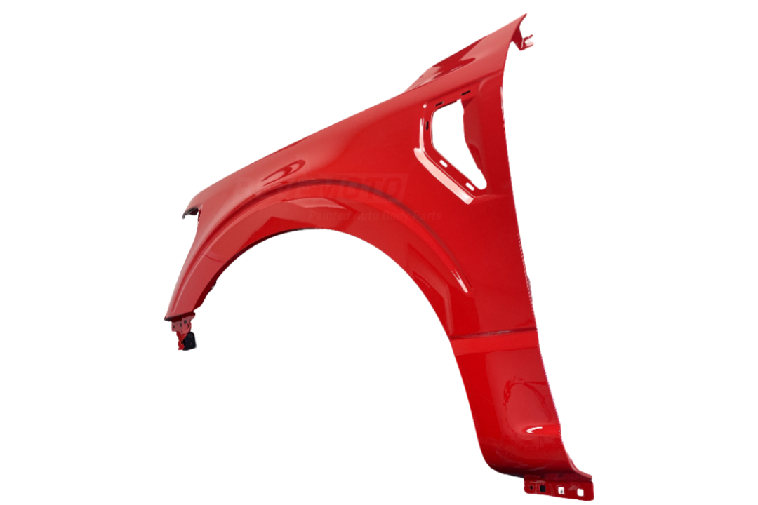 Painted Fender for 2021-2024 Ford F150 (Driver-Side) Race Red (PQ) ML3Z16006A VL3Z16006E ReveMoto Painted Auto Body Parts Replacement