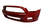  Painted Front Bumper 2013-2014 Ford Mustang Red Candy 2 Metallic (RZ) | Fits All Models (Except Shelby GT500) DR3Z17D957ABPTM FO1000670 ReveMoto Painted Auto Body Parts Replacement