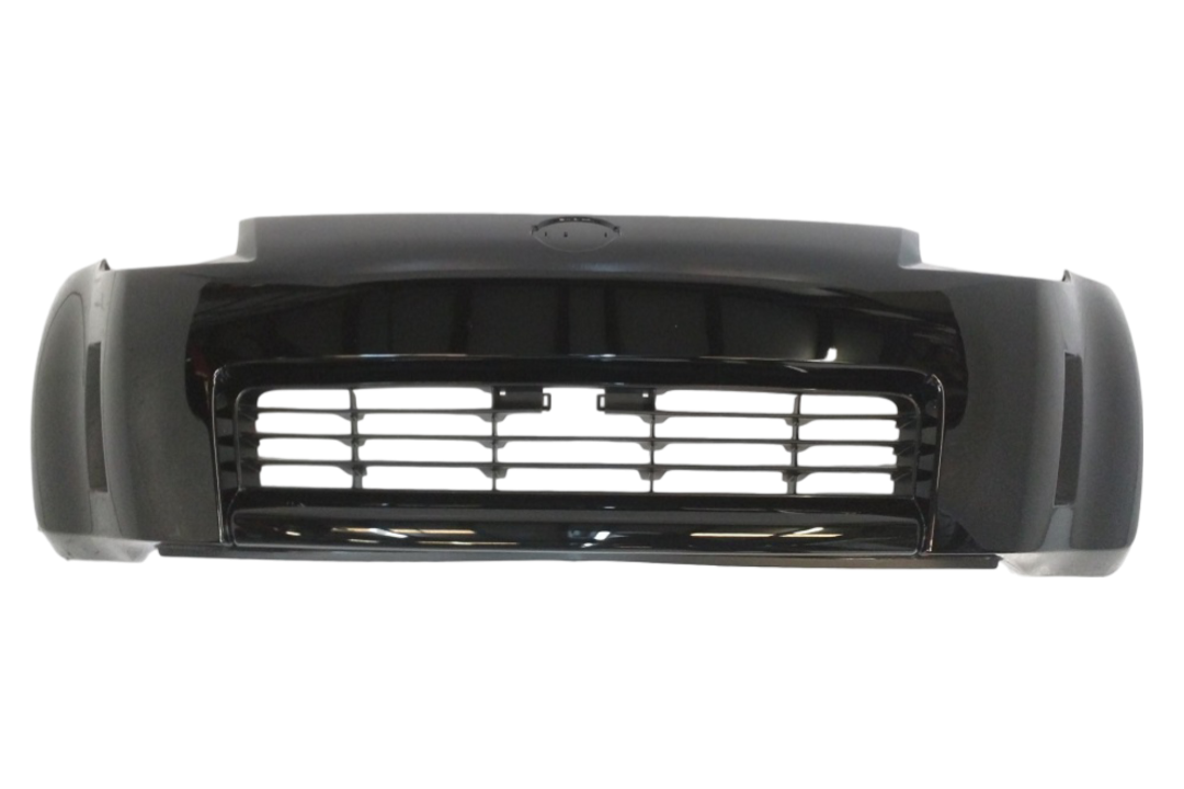 Painted Front Bumper Cover for 2003-2005 Nissan 350Z Super Black KH3 62022CD025 NI1000201 Revemoto Painted Auto Body Parts Replacement