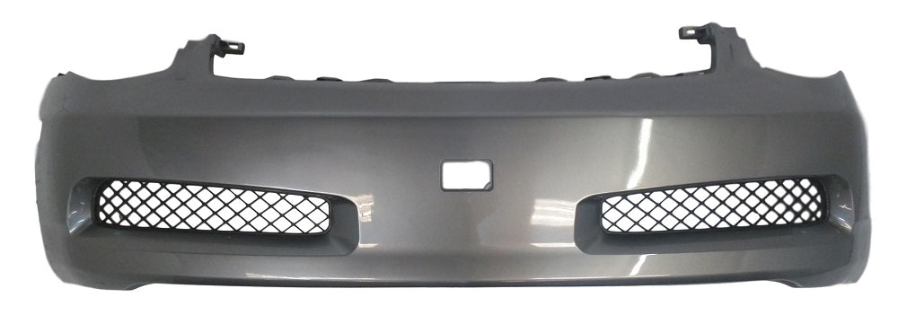 Painted Front Bumper Cover for 2003-2007 Infiniti G35 Coupe 2 Door Painted Diamond Graphite Metallic (WV-2)